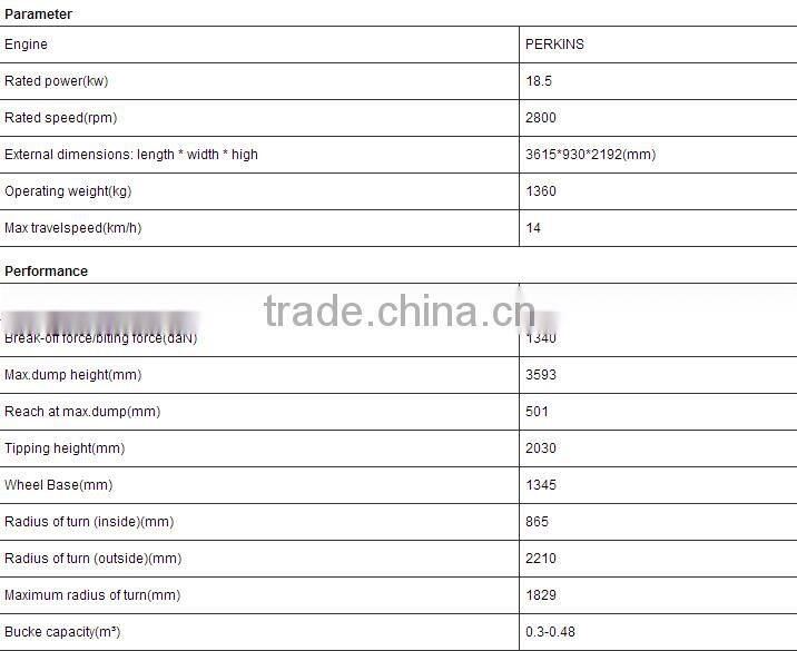 mini cheap wheel loader mini front end loader for sale