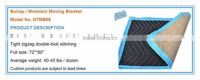 Woven/Polyester Furniture Moving Pads For Movers