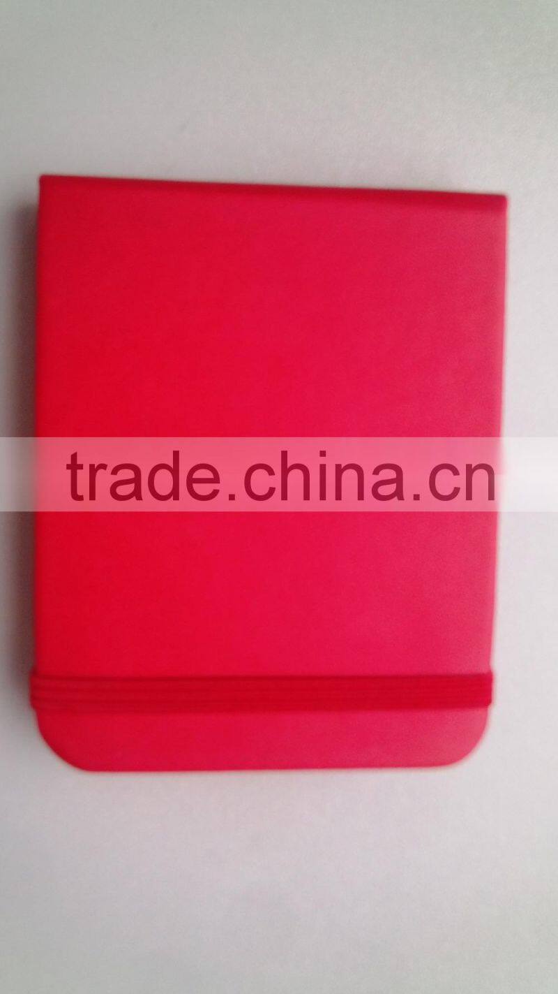 Colorful sticky note pads Pu notebooks
