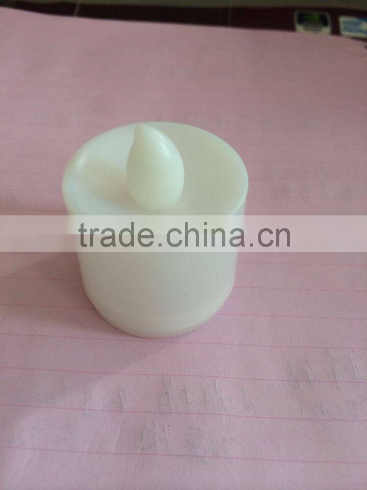 Battery operated Moving wicked candle led, flameless candle