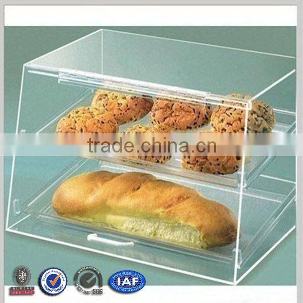 Custom manufacture fry food display rack food plate display stand