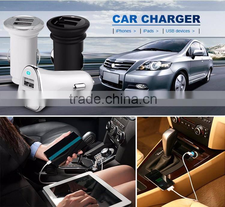 Best Prices ABS shell dc 12v-24v input car charger