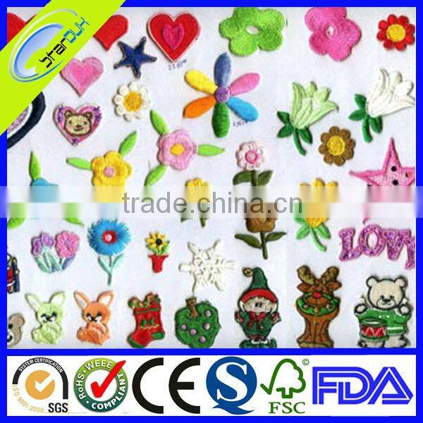 heat transfer fabric sticker labels for decoration