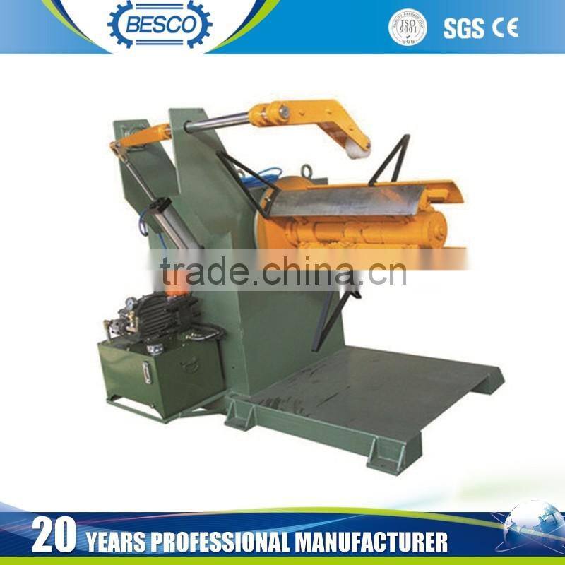 High quality fully automatic MT-200 decoiling machine manufacturer