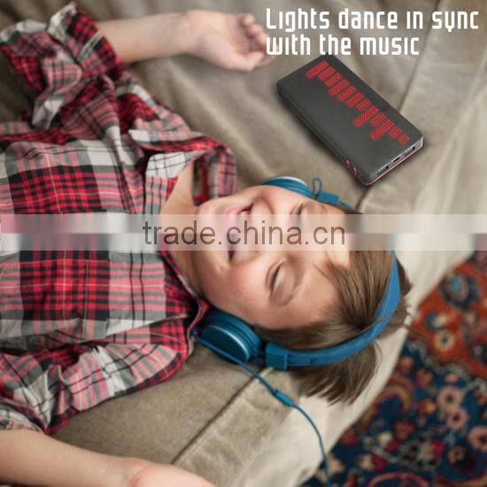 unique design dual usb port wholesale power bank 10000mah capacity