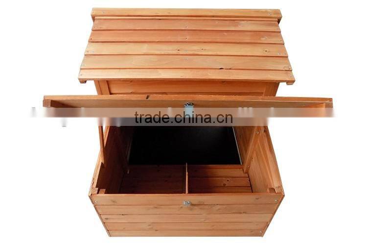 Big size wooden poultry coop