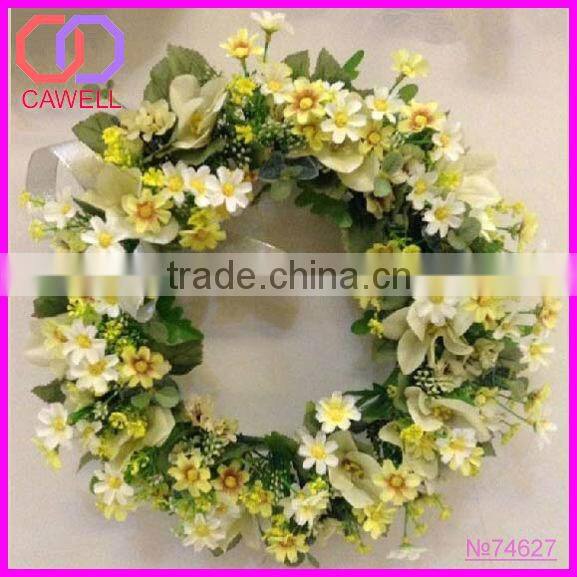 wholesale supplier decorative flower christmas wreath