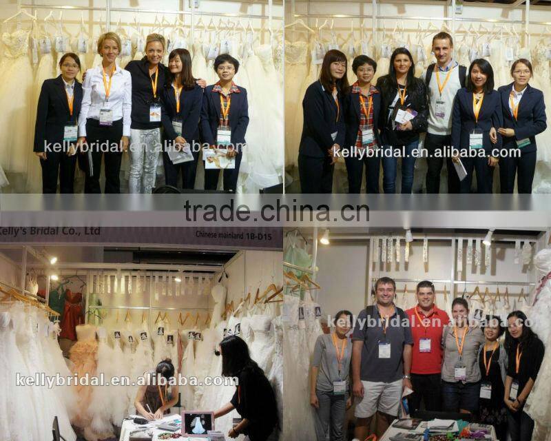 taffeta wedding dress with Ivory embroidery