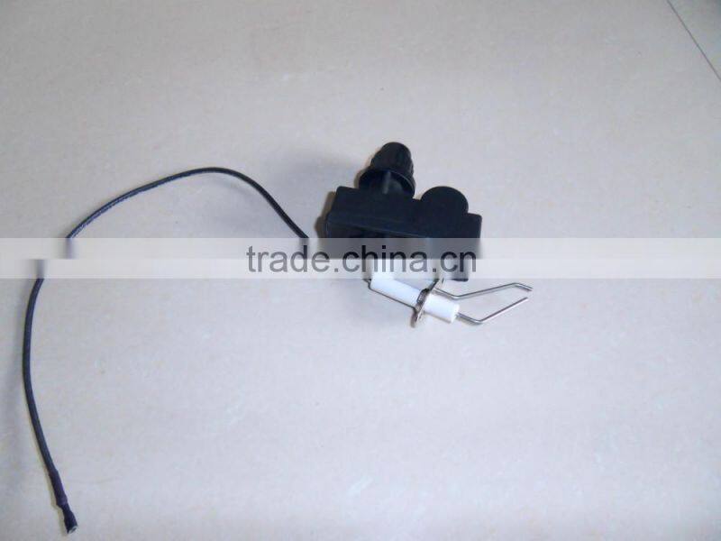 Battery push button pulse gas igniter set with sparking rod, battery gas lighter for heater/bbq/grill/oven/burner