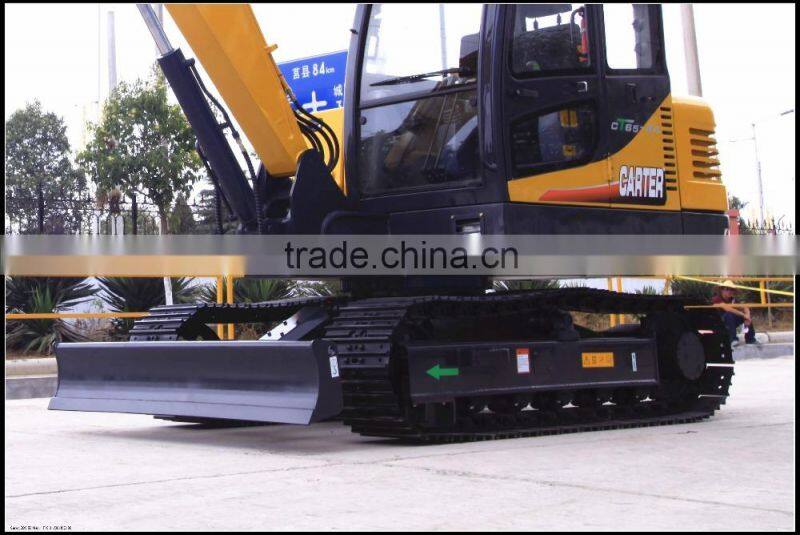 6 Ton China Made Brand New Small Excavator with Steel Crawler, CE / ISO Certificate, CT65-8A , CT65-8B
