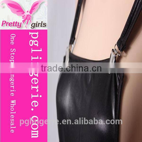 Wholesale lovely girl fabric leather suspenders