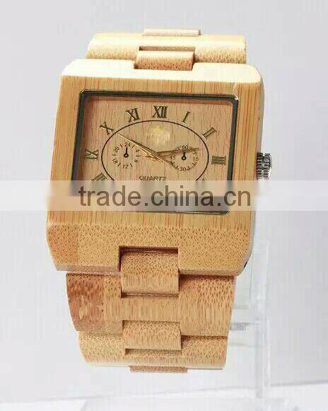 2015 Popular wood watch for ladies and man, japan quartz movt, China Manufacture