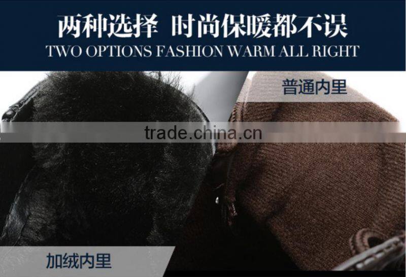 fashion winter leather man boot