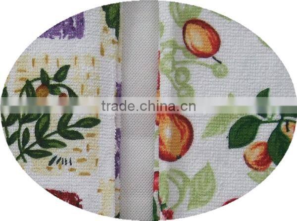 christmas design print kitchen cotton terry tea towel china supplier bulk buy from china