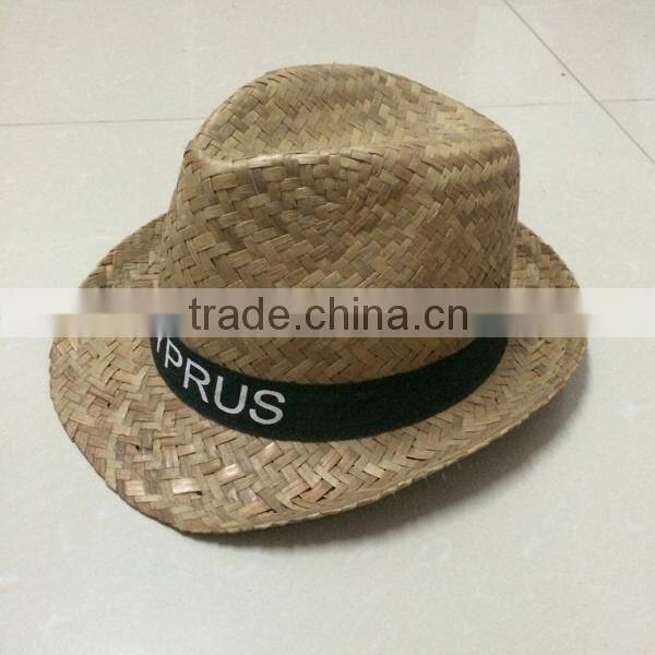 Good quality cheap men promotion custom straw hats (SU-PA259)