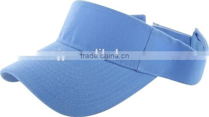 Cotton twill outdoor sport korean sunvisor hats