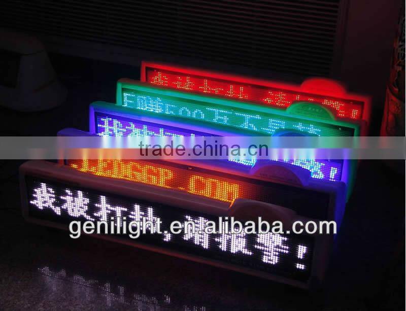 2013 New Wireless Taxi Led Screen,Wireless Car Led Board,Vehicle GPRS Led Display