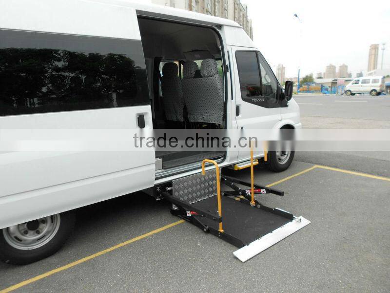 Hydraulic Platform Wheelchair lift Van Lift for disabled install On MercedeBens