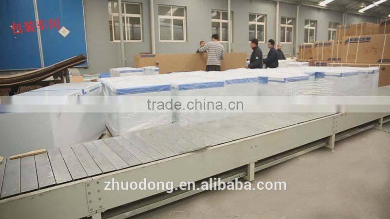 DG-160X cold and hot water dispenser with refrigerator supermarkrt deep kitchen freezer