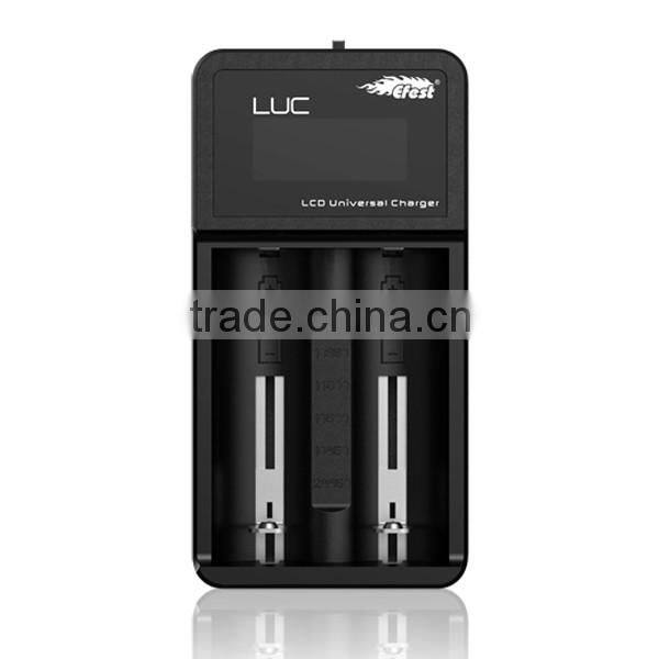 2016 Efest LUC V2 USB output charger Efest 18650 Li-ion Battery Charger VS Efest LUC V6/v4/nitecore D2 battery charger
