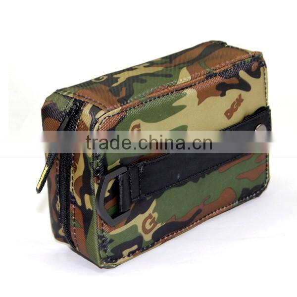 Hot sale Fashion camouflage tool nylon bag zipper carrying bag