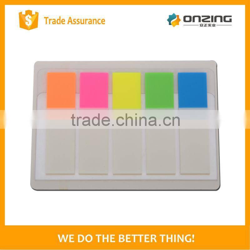 Onzing good quality colorful pet index arrow shape