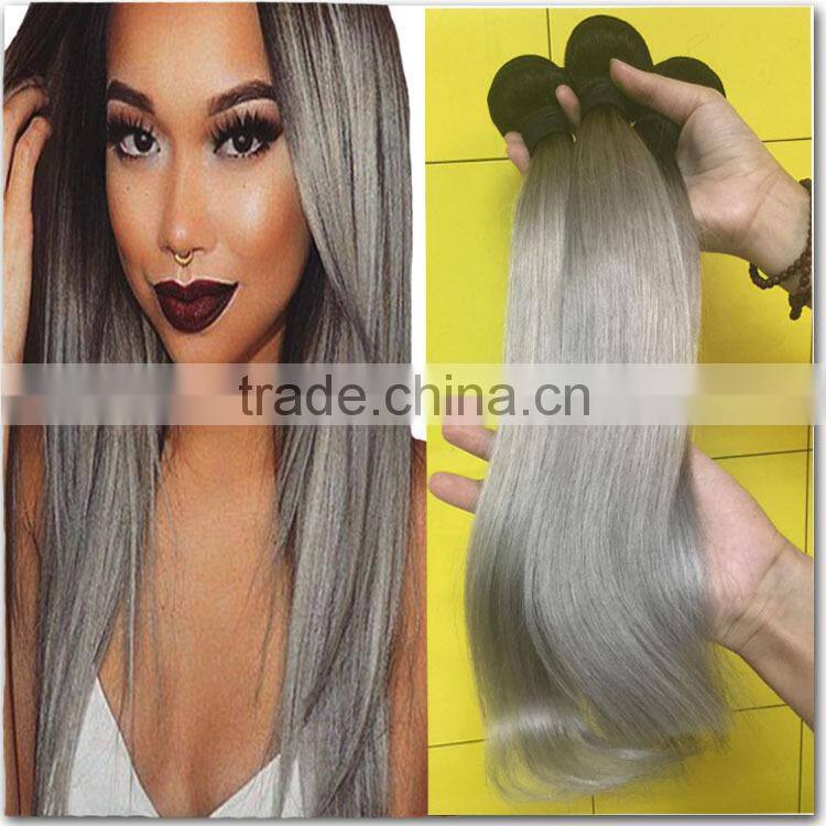 peruvian hair, hair extensions for black women. New arrival grey hair