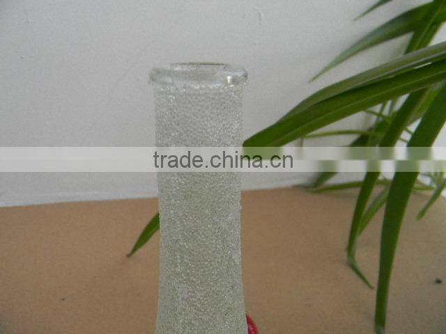 hot sales bulk 100ml glass reed diffuser glass bottle with beads for home decoration