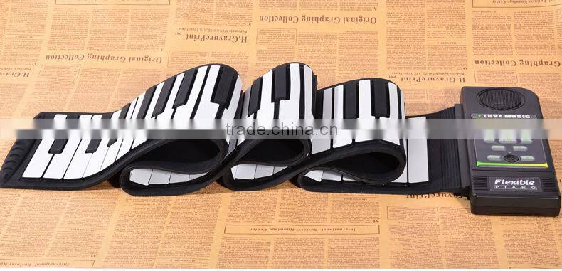Portable flexible 88 keys Piano with speaker super lifelike sound quality
