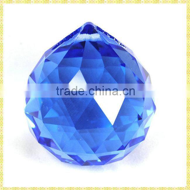 Wholesale Handmade Cheap Blue Crystall Ball For Feng Shui Decoration