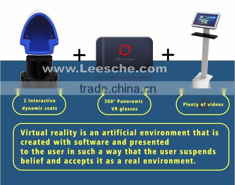 LSJQ-799 Dynamic Virtual 9d vr virtual reality cinema simulator optical gaming mouse truck mobile 9d cinema