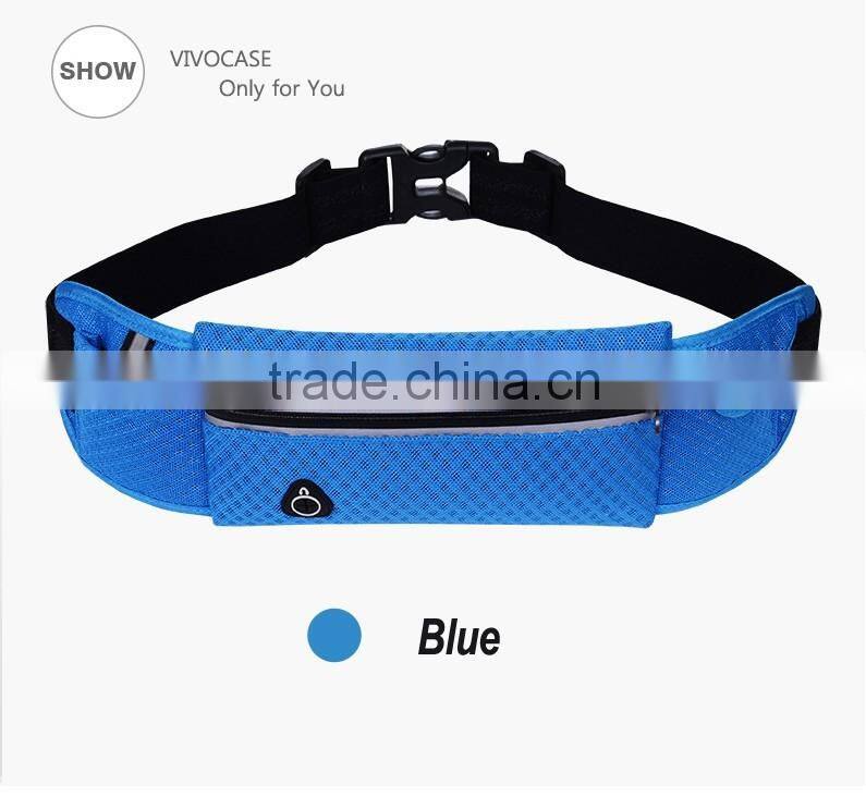 Hot sell delicate multicolor waist bag for sports mesh fabric bags outside bags