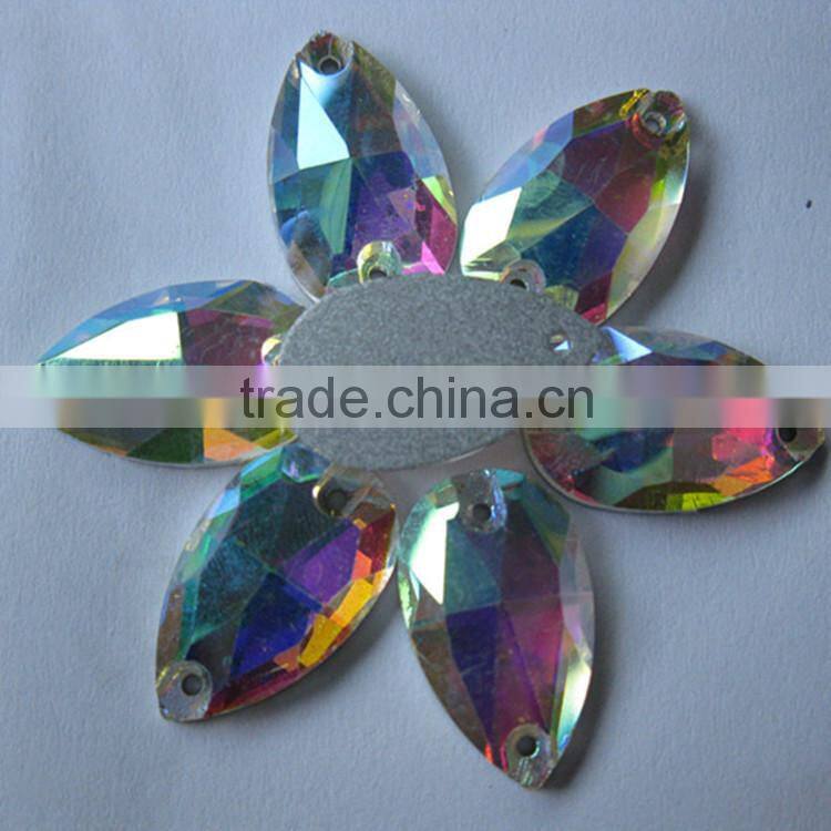Wholesale sew on crystal ab rhinestone Wholesale sew on crystal ab rhinestone