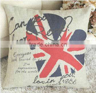 fashion gift household cozy cushion printing logo handmade cushions