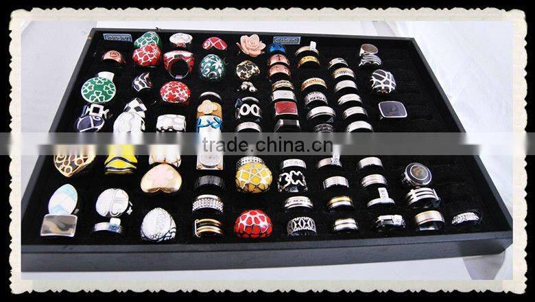 High quality stainless steel cubic zirconia engagement rings