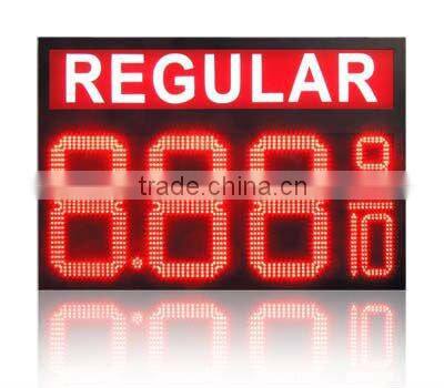 outdoor waterproof wireless LED Fuel Price Sign Display with Digits display