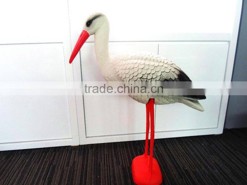 Wholesale plastic blowing flamingo decoy and garden decoration