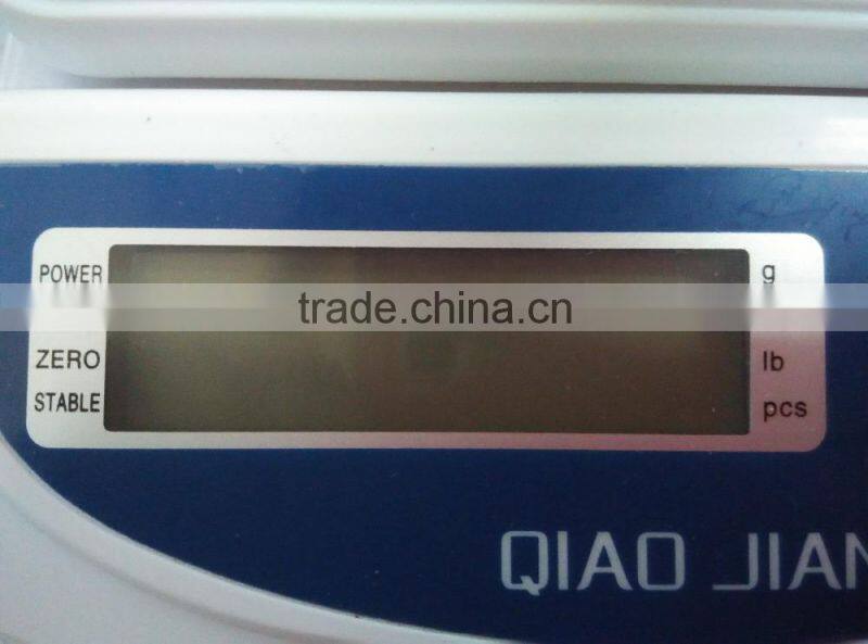 3000g/0.01g Division Electronic Digital Kitchen Scale Green Backlight Electronic Kitchen Scale