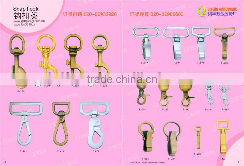 Newest various metal swivel snap hook Q-1536-38mm
