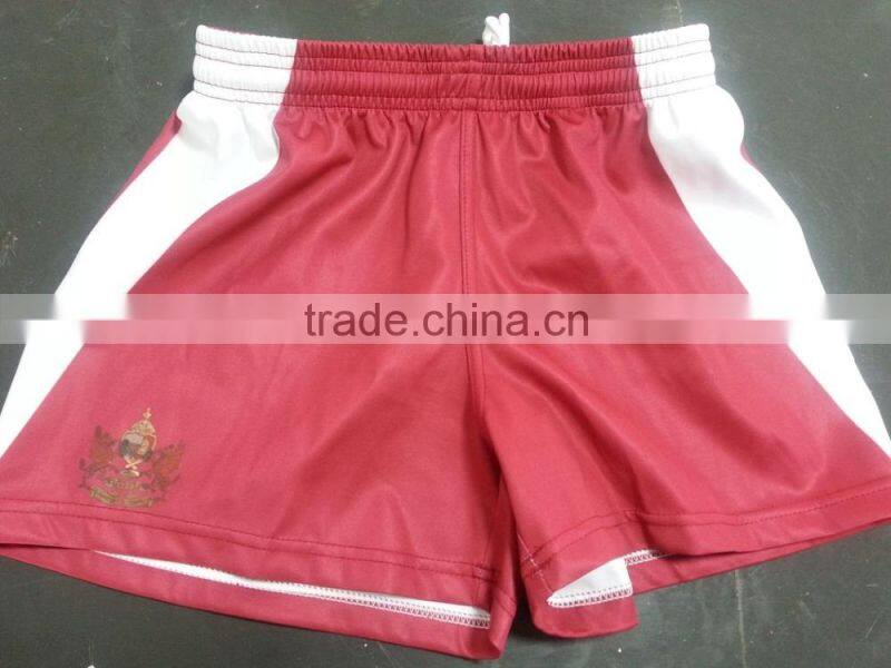 high quality rugby uniforms,100% polyester rugby wear