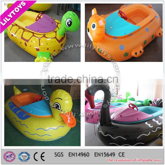 Various kinds of kids inflatable boat/cute type small boat/factory sale boat for park