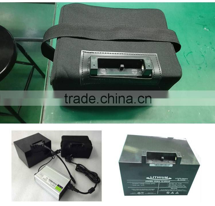 Excellent performance electric golf trolley flat lithium polymer battery 12v 22ah