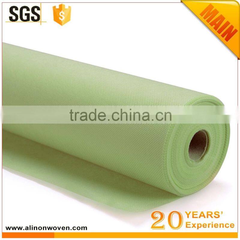 small roll pp nonwoven No.3 Apple Green (60g x 0.6m x18m)