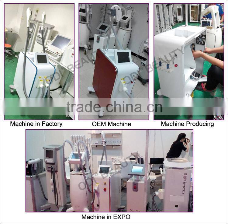 High power 2000w ipl shr 2015 skin rejuvenation and depilation machine