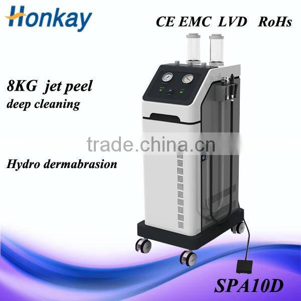 jet peel water oxygen skin rejuvenation machine in China