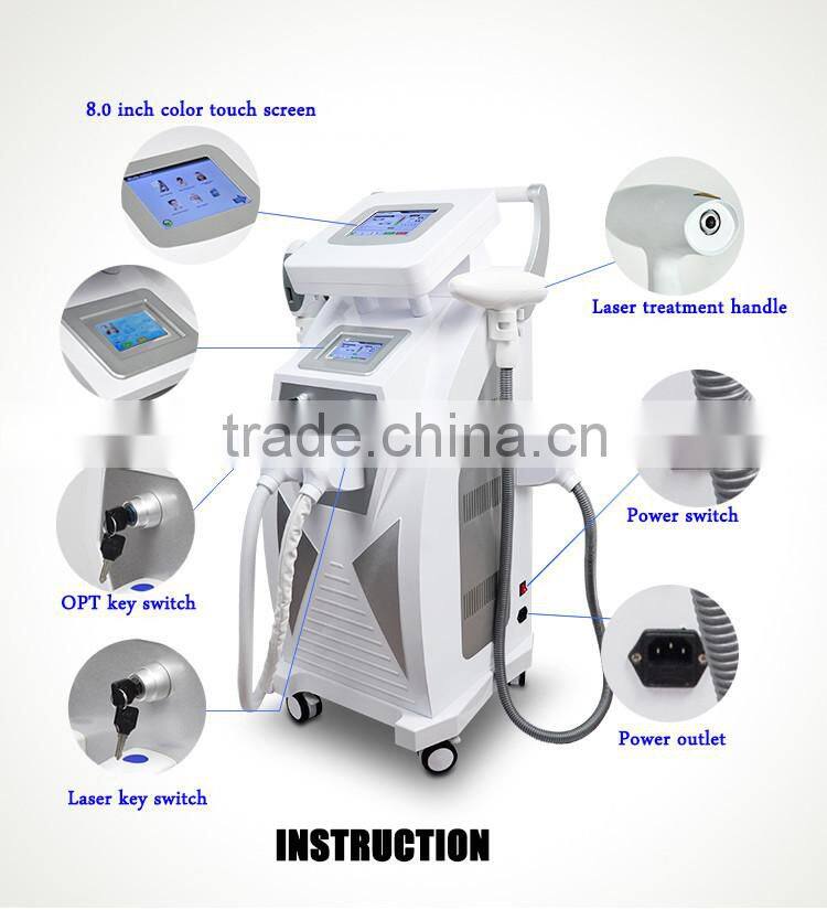 Professional SHR OPT Hair Removal Device,OPT medical devices for hair removal machine