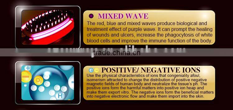 Factory loop brush for hair extensions/comb for hair extensions