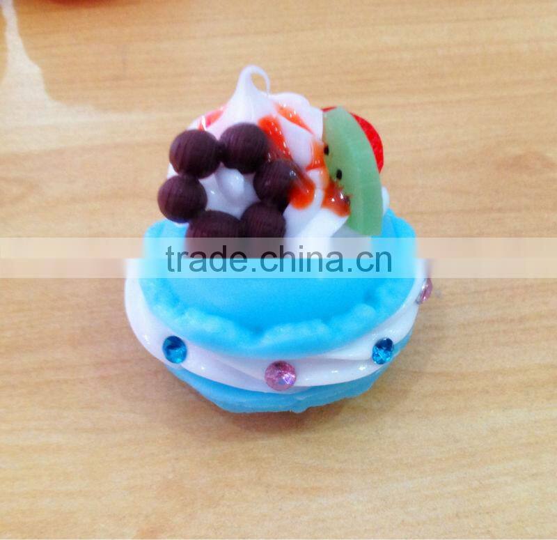 Plastic macaroon for decoration or display in cake shop