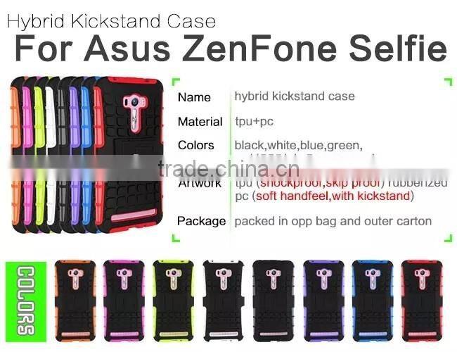 For Asus Zenfone Selfie ZD500KL ZD551KL Case Armor Heavy Duty Hybrid Rugged TPU Impact Kickstand Cover ShockProof