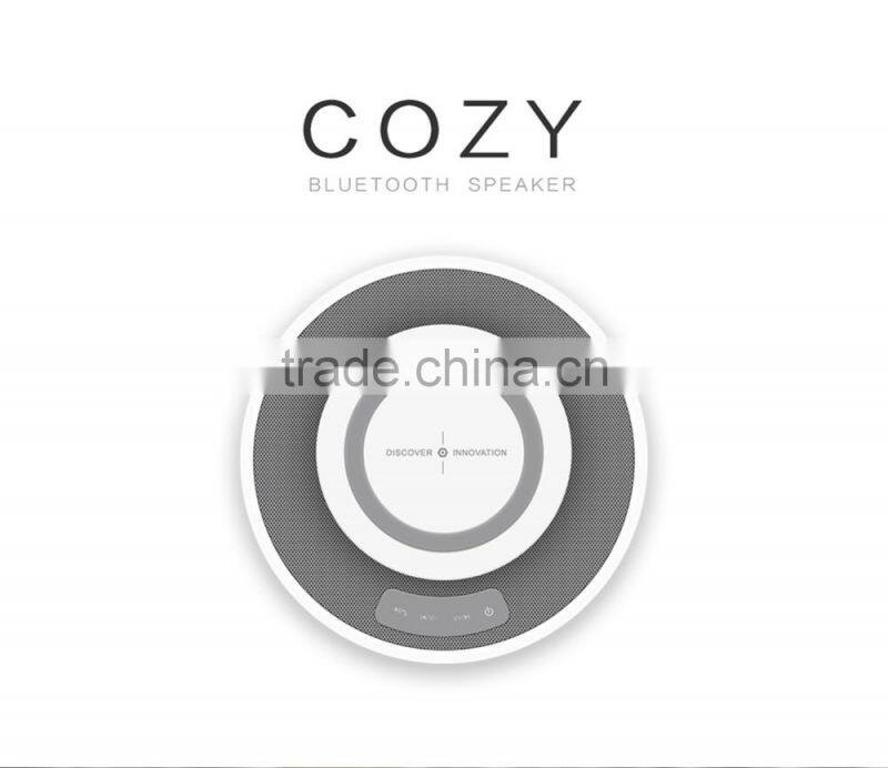 Nillkin Cozy NFC Bluetooth Speaker with MC2 Wireless Charger Alarm Clock Support Phone Call Aux Audio Input Fashion Ornaments